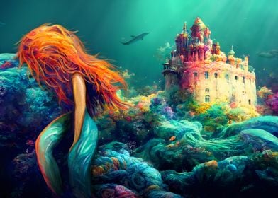 Princess under the sea