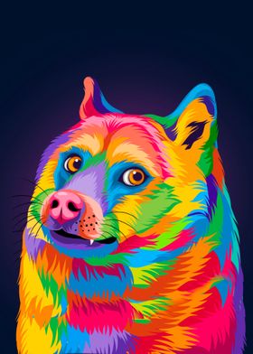 doge pop art