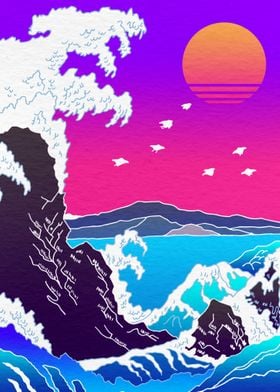 Kanagawa Vaporwave