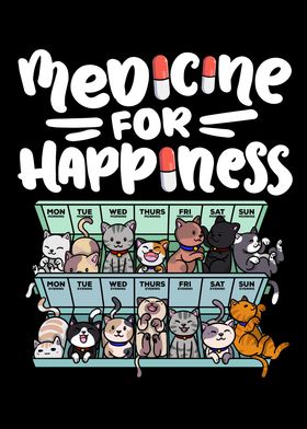 medicine for happiness cat