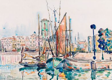 La Rochelle 1911 paintin