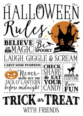 Halloween Rules