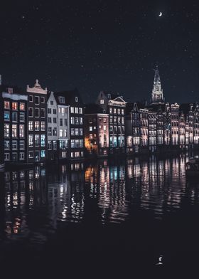 Amsterdam Starry Night