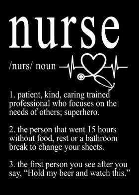 Funny Nurse Definition 