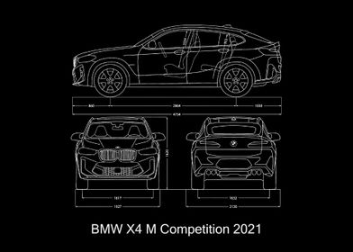 BMW X4 M Competition 2021