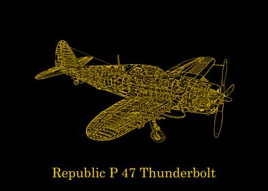 Republic P 47 Thunderbolt 