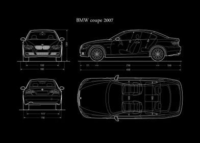 BMW coupe 2007        