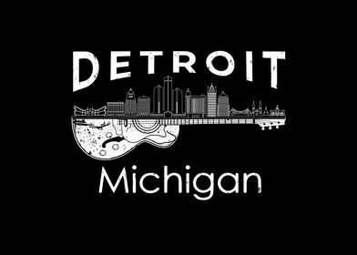 Michigan Detroit Guitar