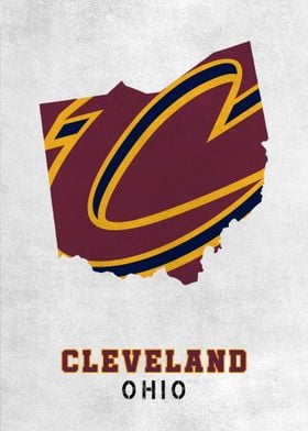 Cleveland Ohio State Map