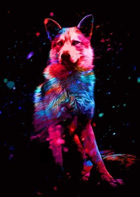 colorful animal