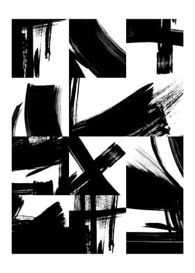 Brush strokes collage 635