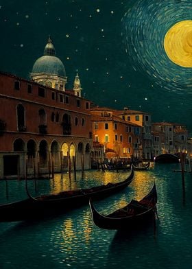 Beautiful Night In Venice