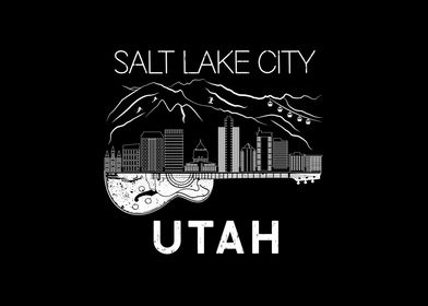 Salt Lake City Gift Guitar