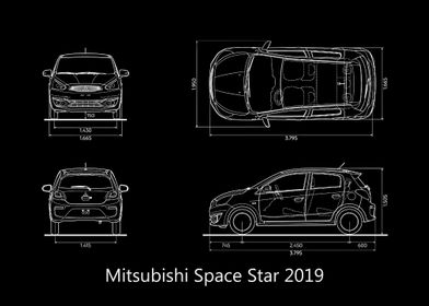 Mitsubishi Space Star 2019