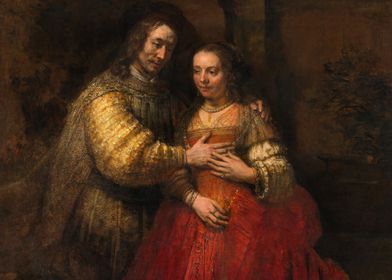 The Jewish Bride Rembrandt