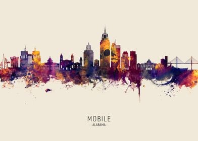 Mobile Skyline Alabama