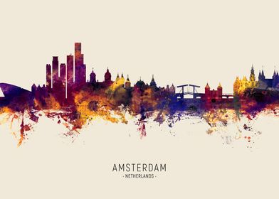 Amsterdam Skyline