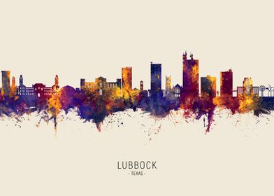 Lubbock Skyline Texas