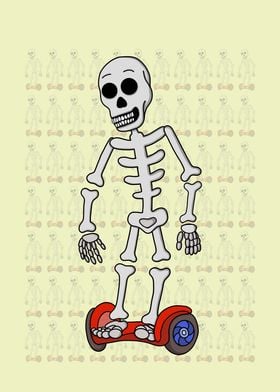 Spooky Hover Bones