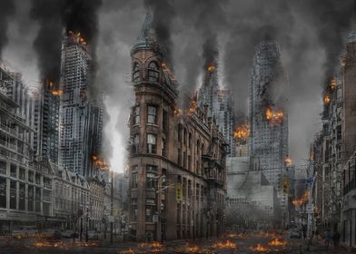 Apocalypse city horror