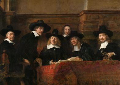 The Syndics by Rembrandt