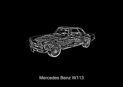 Mercedes Benz W113 