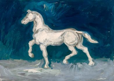 Van Gogh Horse 1886