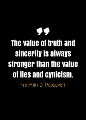 Franklin D Roosevelt quote