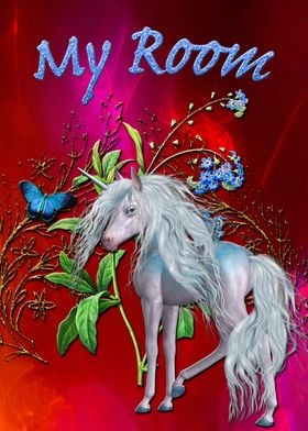 My Room Unicorn Teen Art