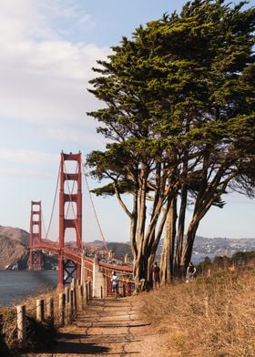 Golden Gate Bridge View