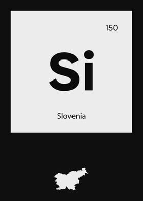 Slovenia Country Map