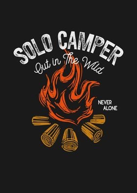 I Love Camping Solo Camper