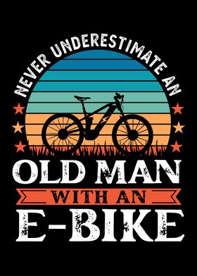 Old Man with an Ebike