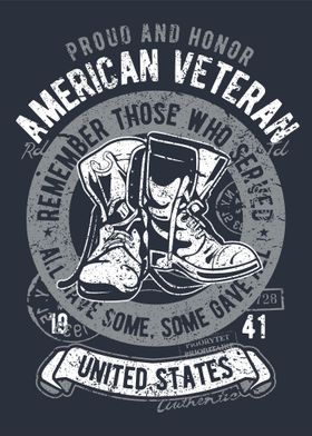 American veteran vintage