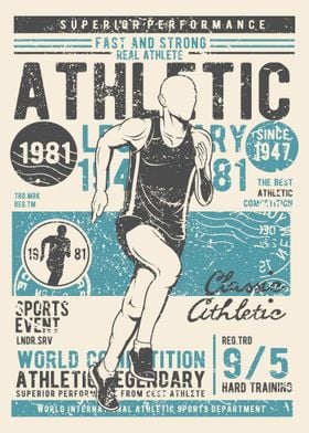 Athletic vintage