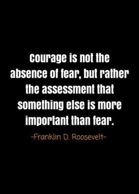 Franklin D Roosevelt quote