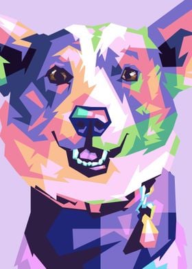 dog pop art