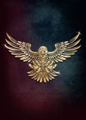 Gold Eagle Tattoo
