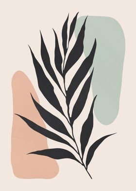 Minimalist floral A58