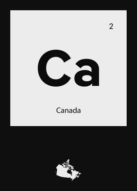 Canada Country Map