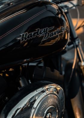 Motif Harley Davidson Bike