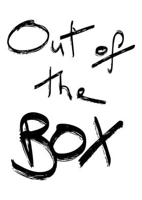 Out of the Box Line Art