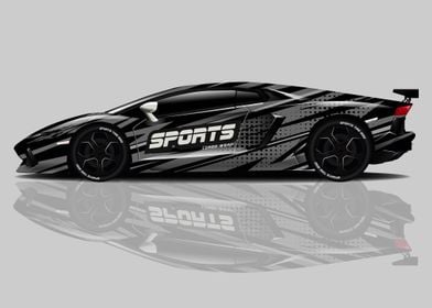 sport car illustration