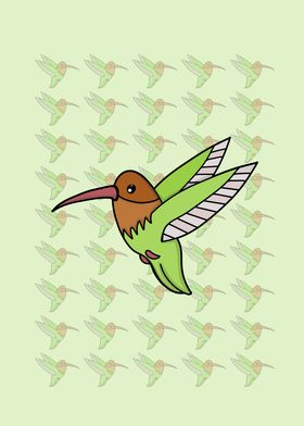 A Sweet Hummingbird