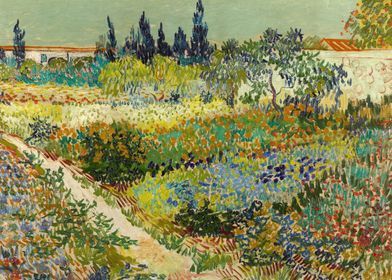 Garden at Arles Van Gogh