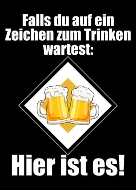 Zeichen Zum Trinken Party