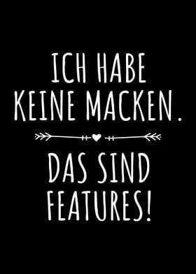 Keine Macken Features