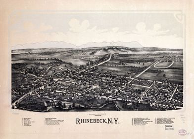 Rhinebeck New York 1890