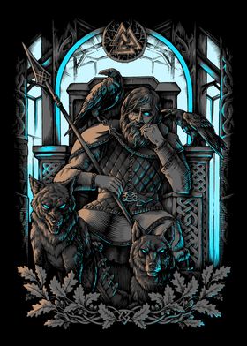 Odin Valhalla Norse Pagan