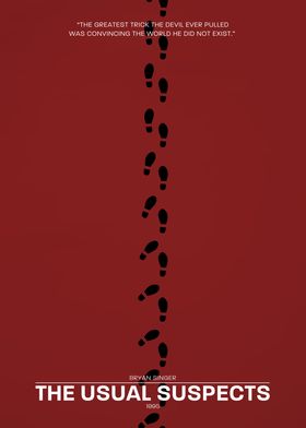 No095 My The usual suspects minimal movie poster – CHUNGKONG